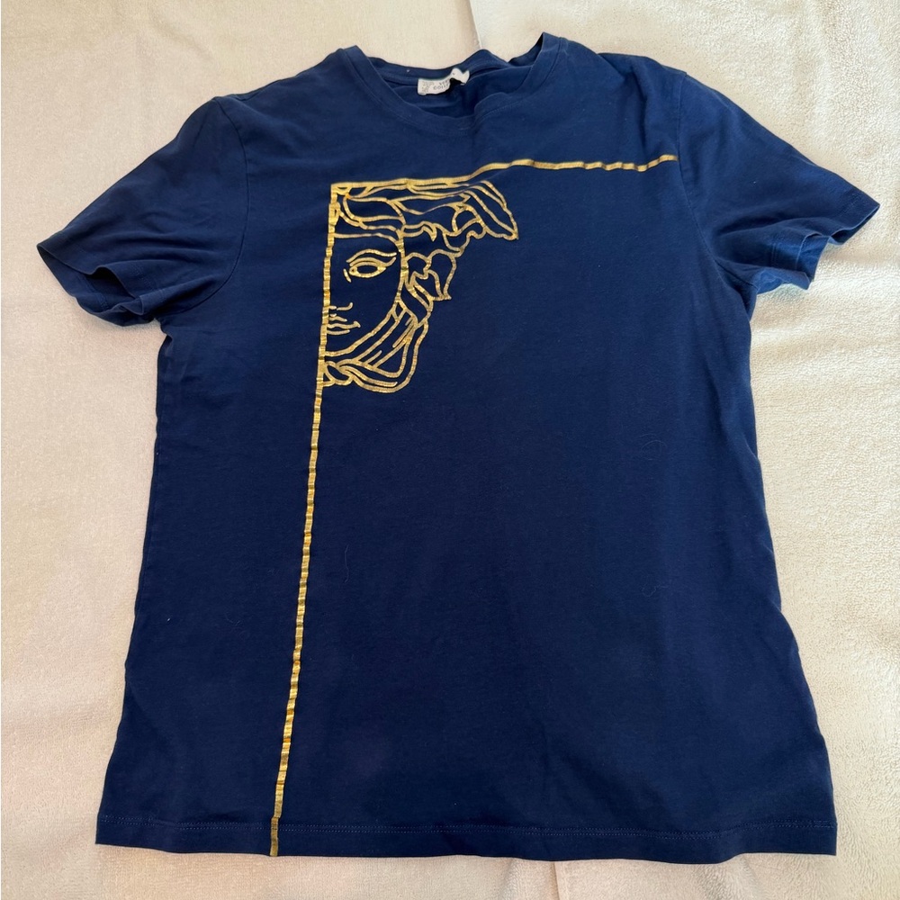 Versace Collection Navy Blue Tee